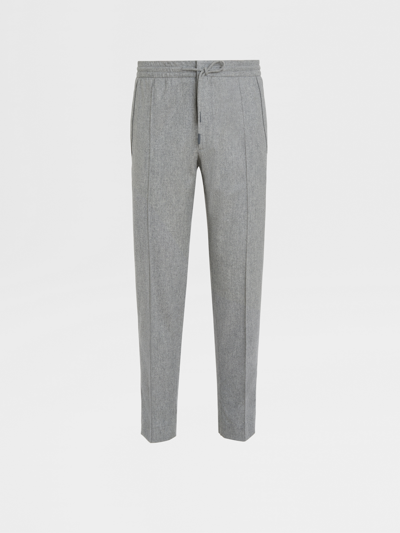 Light Grey Mélange 14milmil14 Wool Blend Joggers